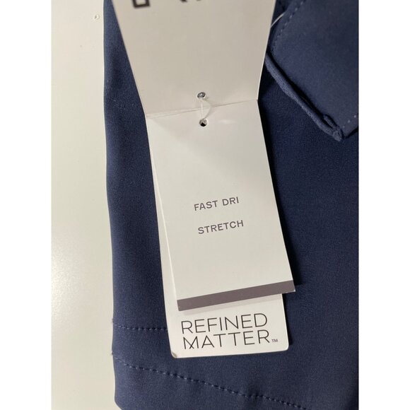 Refined Matter Mens Size 30 Navy Blue Cargo Shorts Fast Dri Stretch - Picture 9 of 10